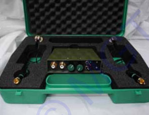 MGT SS-27 stereo stethoscope in operation