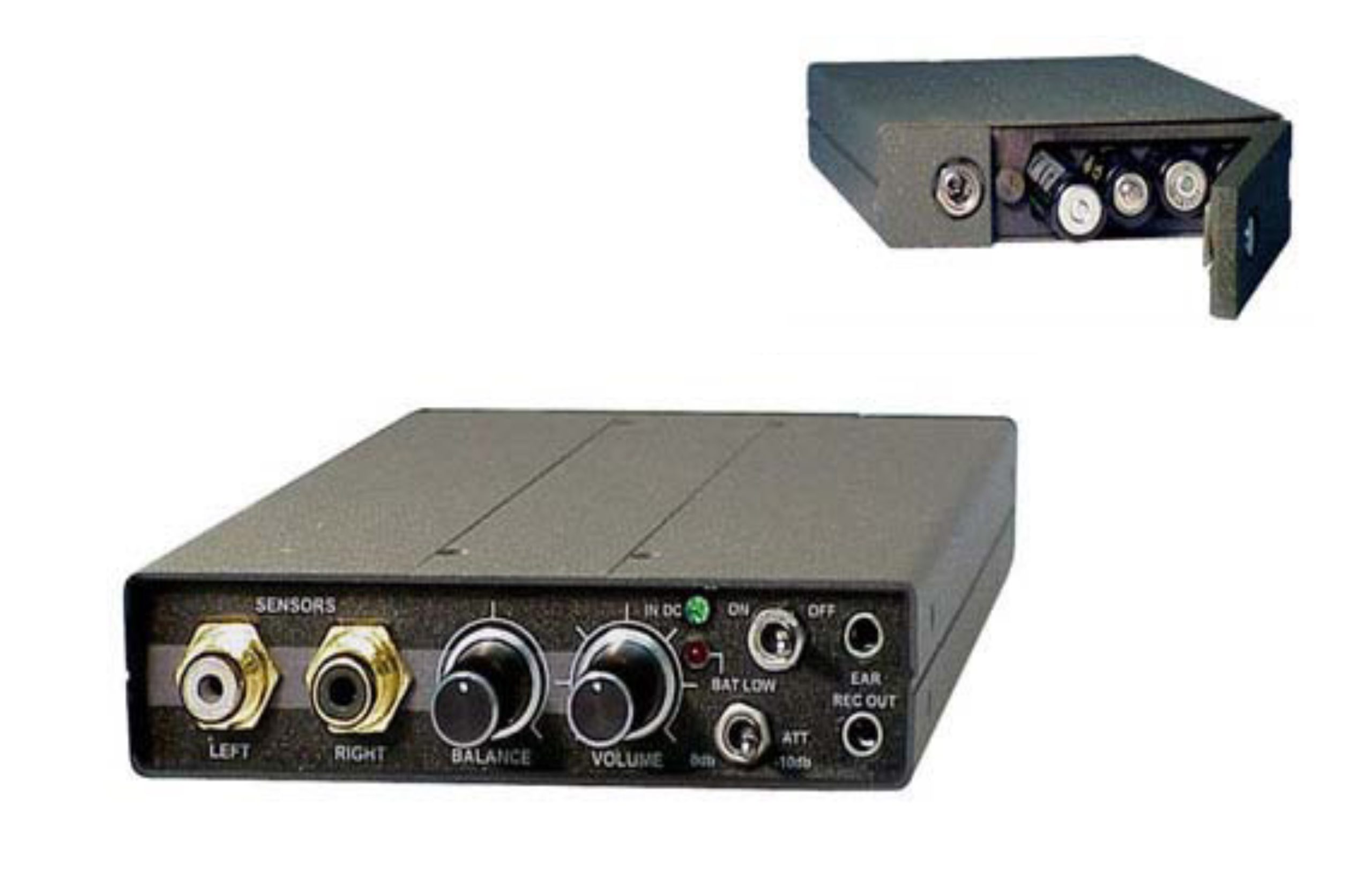 Device front panel view